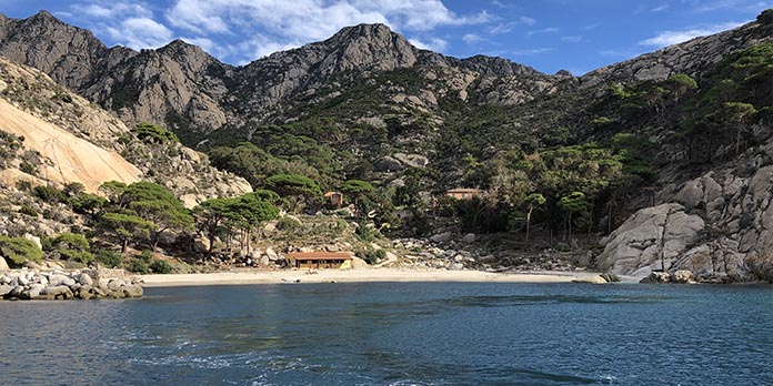 arrivo isola di montecristo