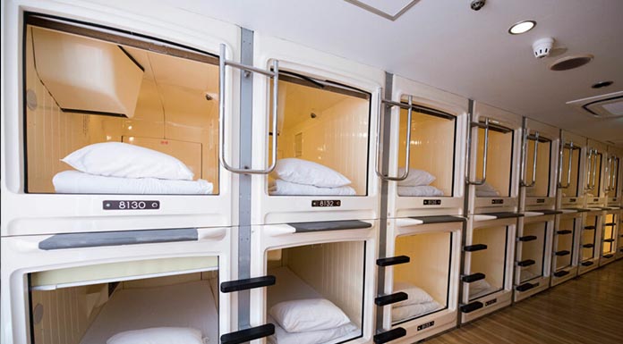 capsule hotel